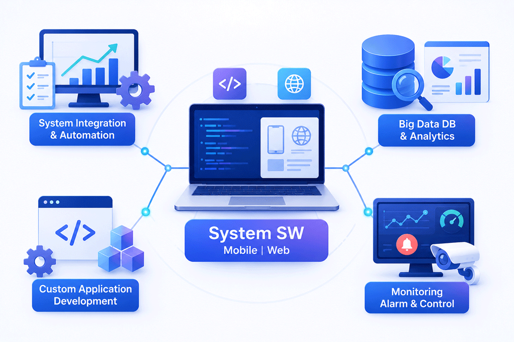 에스아이씨티(S-ICT) System SW | Mobile | Web 시스템 개발